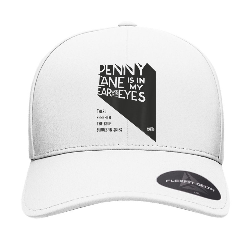 Lyrics By Lennon And Mccartney   Penny Lane T Shirt Seamless Cap | Artistshot