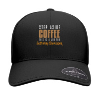 Step Aside Coffee. This Is A Job For Software Developer T Shirt Seamless Cap | Artistshot