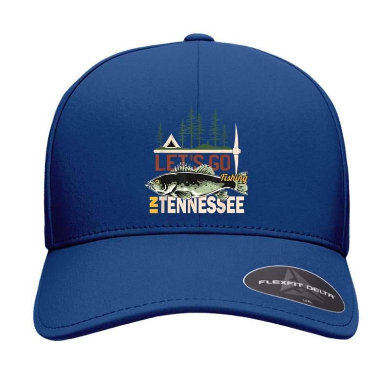 Fishing Camping Fishing In Tennessee Nature Tennessee Fishing Seamless Cap by urethrapricey | Artistshot