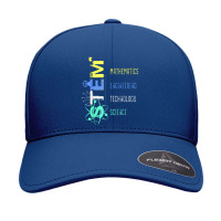 Stem Education Science Teacher Math Engineer Technology Seamless Cap | Artistshot