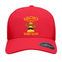 Nacho Average Spanish Teacher Language Tutor Cinco De Mayo T Shirt Seamless Cap | Artistshot