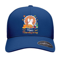 Havanese Dog Thanksgiving Christmas Day T  Shirt Havanese Turkey Costu Seamless Cap | Artistshot