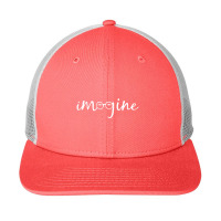 Imagine All The People No War Give Peace A Chance Snapback Trucker Cap | Artistshot