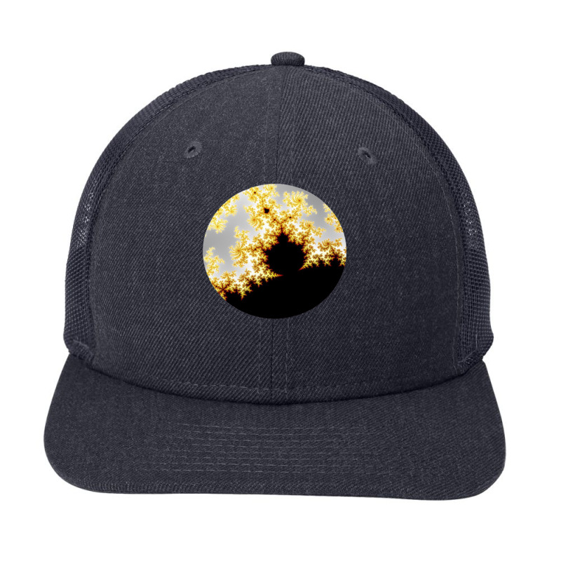 Eclipse Flower Pop Socke Snapback Trucker Cap by cm-arts | Artistshot