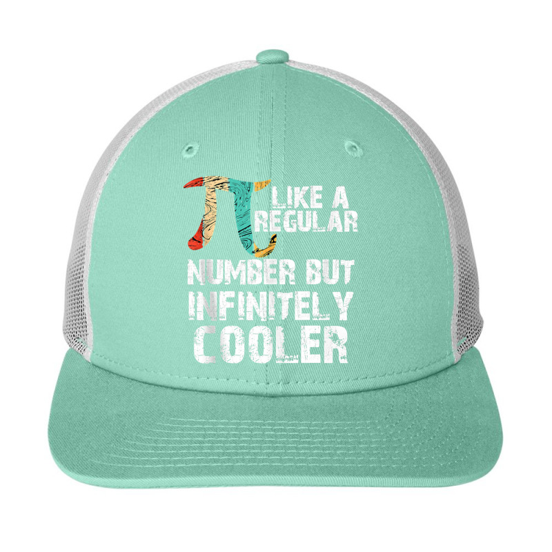 Pi Like A Regular Number But Infinitely Cooler Math Pi Day Tank Top Snapback Trucker Cap by cm-arts | Artistshot