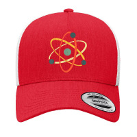 Cool Atom Art Men Women Biology Physics Chemistry Teacher T Shirt Yupoong Trucker Cap | Artistshot