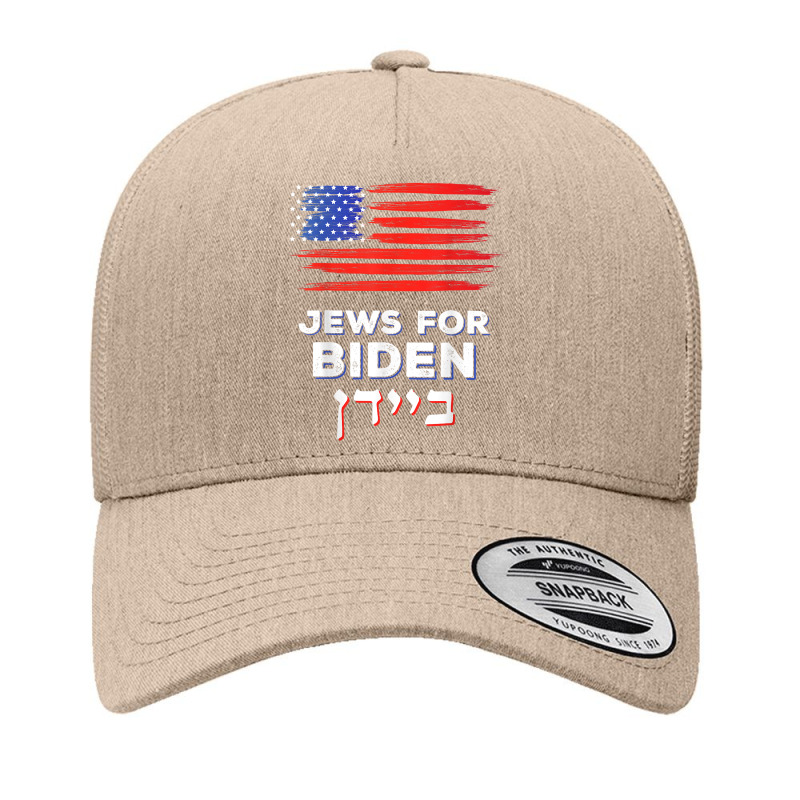 Jews For Biden 2020 Israel Usa Hebrew Election Jewish Gift T Shirt Yupoong Trucker Cap | Artistshot