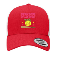 Breast Cancer Strike Out Breast Cancer Awareness Softball Fighters 217 Yupoong Trucker Cap | Artistshot