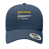 Funny Private Detective Gift T Shirt Yupoong Trucker Cap | Artistshot