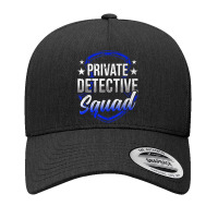 Private Detective Squad Investigation Spy Investigator T Shirt Yupoong Trucker Cap | Artistshot