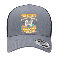 Dog Moms T  Shirt Best Alaskan Malamute Mom   Dog Mom, Dog Owner Gifts Yupoong Trucker Cap | Artistshot