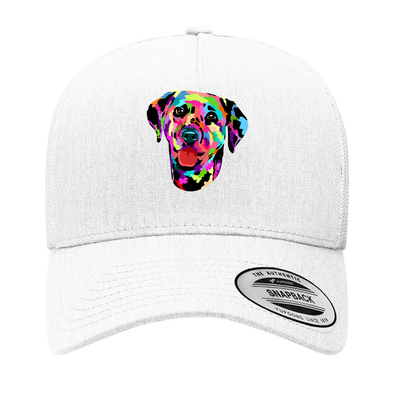 Dalmatian Funny Dog Colorful Painted Artistic Dalie 258 Dalmatian Love Yupoong Trucker Cap by circularflap | Artistshot