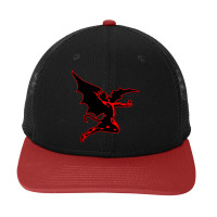 The Black Angle Snapback Trucker Cap | Artistshot