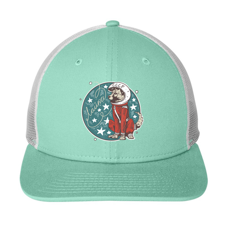 Laika Dog Sputnik Space Space Ussr Snapback Trucker Cap by Konlasa6638 | Artistshot