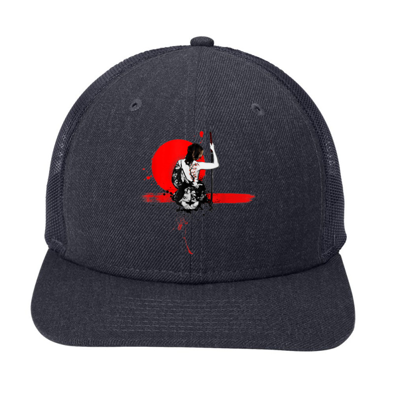 Geisha Japanese Samurai Woman Warrior Adult Unisex T Shirt Snapback Trucker Cap | Artistshot