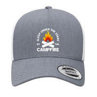 Under The Stars By The Campfire Yupoong Trucker Cap | Artistshot