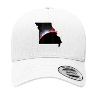 Missouri Total Solar Eclipse With 2017 Date & Map T Shirt Yupoong Trucker Cap | Artistshot