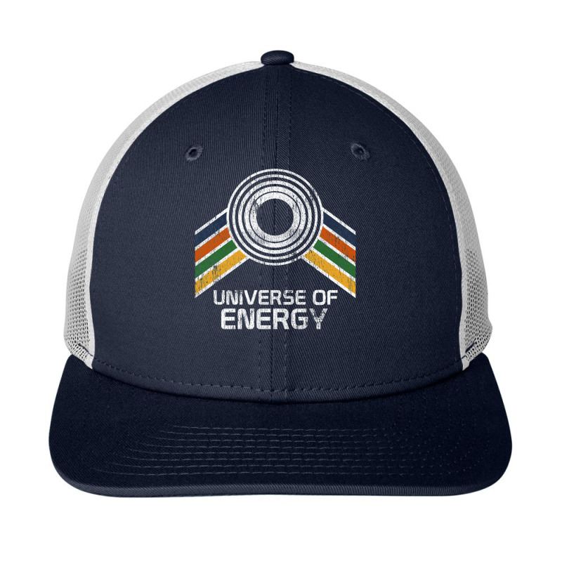 Universe Of Energy In Vintage Distressed Style Snapback Trucker Cap by cm-arts | Artistshot