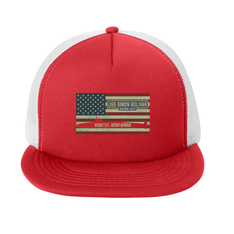 Uss Simon Bolivar Ssbn 641 Benjamin Franklin Class Ballistic Missile Foam Snapback hat by kudaponijengkulit | Artistshot