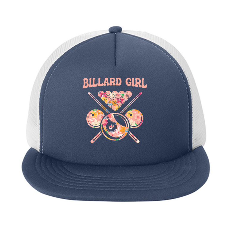 Billiard T  Shirt Billiard Pool Player Billard 8  Ball T  Shirt Foam Snapback Hat | Artistshot