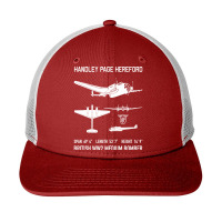 Handley Page Hereford Bomber British Ww2 Plane Cutout Silhouettes Gift Snapback Trucker Cap | Artistshot