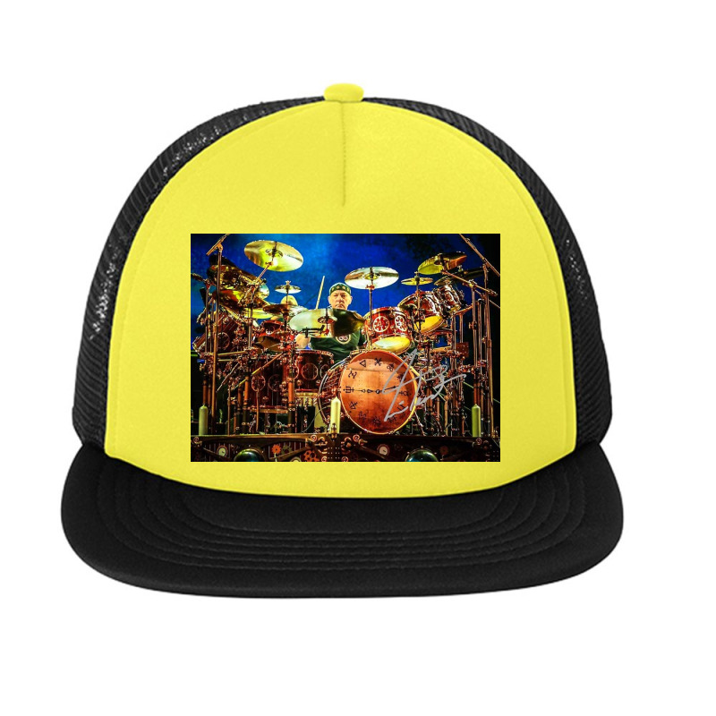 Neil Peart Encore Foam Snapback hat by MichaelCooper | Artistshot