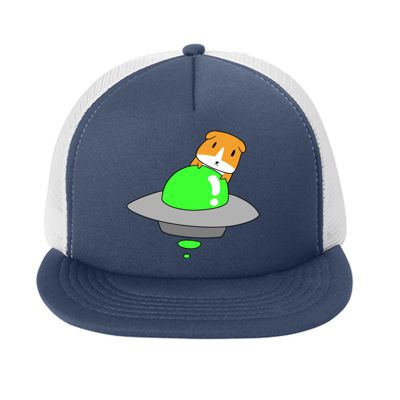 Ufo Guinea Pig Foam Snapback Hat | Artistshot