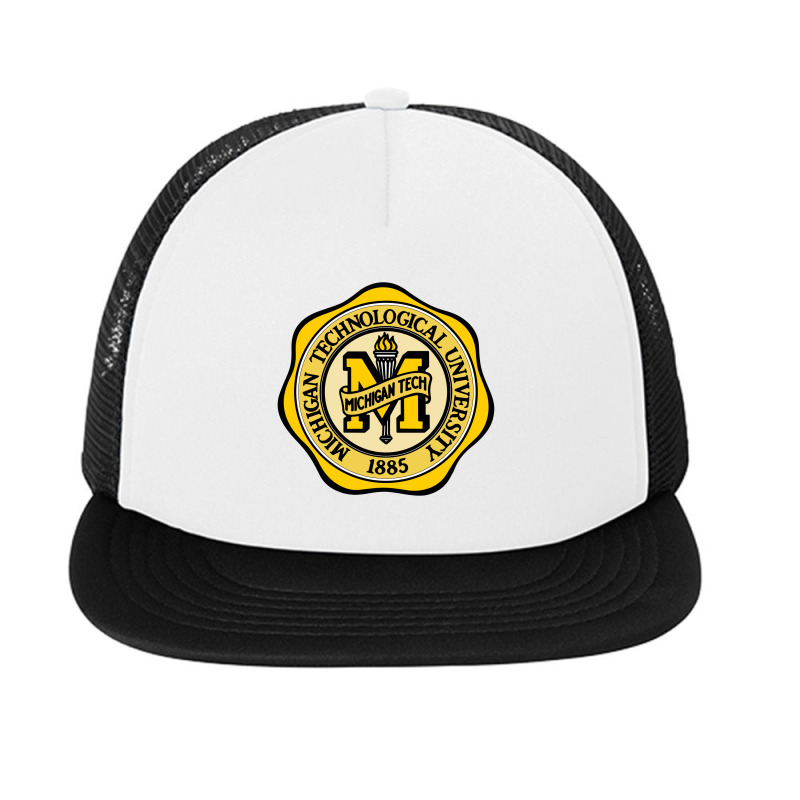 Michigan Technological University Foam Snapback Hat | Artistshot