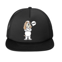 Petit Basset Griffon Venden T  Shirt Stubborn Petit Basset Griffon Ven Foam Snapback Hat | Artistshot