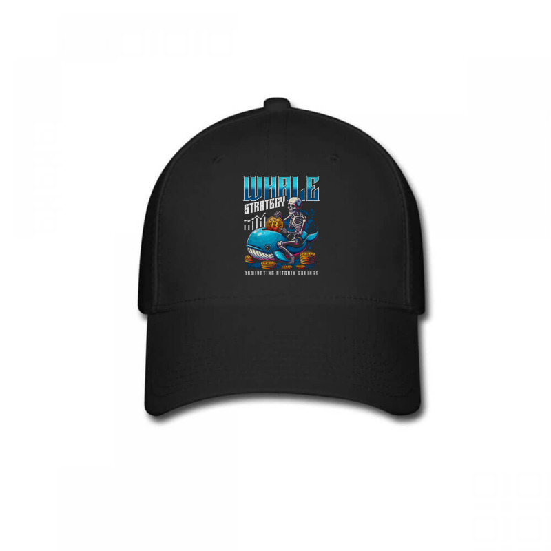 Whale Strategy Dominating Bitcoin Baseball Cap by New Nice Shirt | Artistshot