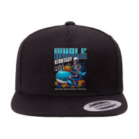 Whale Strategy Dominating Bitcoin 5 Panel Snapback Cap | Artistshot