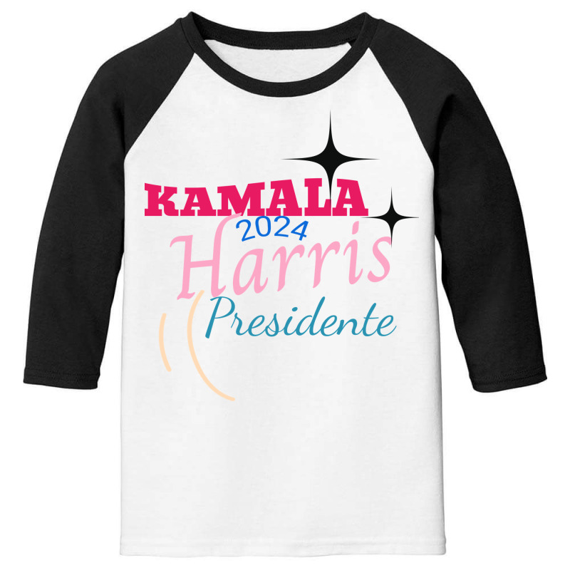 Kamala Harris Youth 3/4 Sleeve | Artistshot