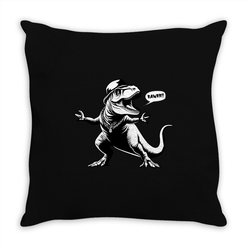 Dino Inso Throw Pillow | Artistshot