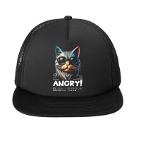 Angry Foam Snapback Hat | Artistshot