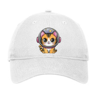 Space Cat Adjustable Cap | Artistshot