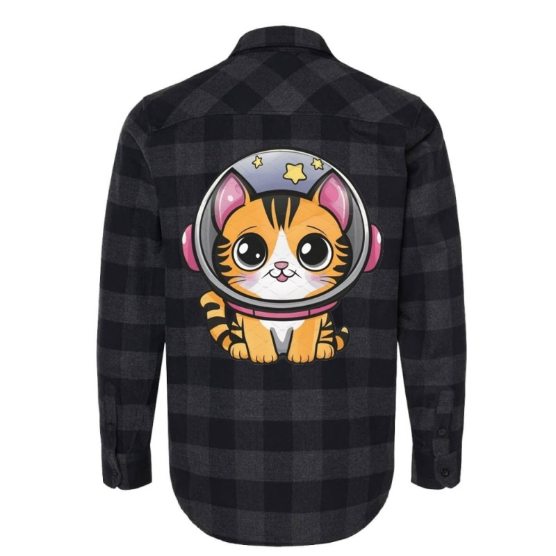 Space Cat Flannel Shirt by Jonybravo2000 | Artistshot