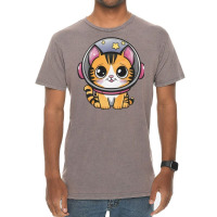 Space Cat Vintage T-shirt | Artistshot