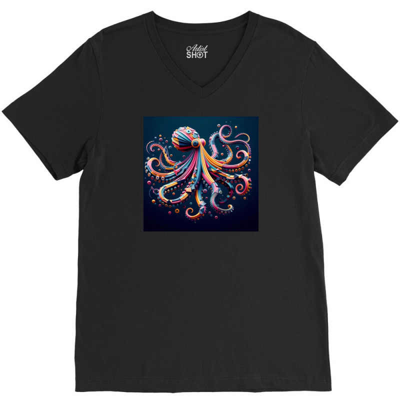 Octopus 2 V-neck Tee | Artistshot