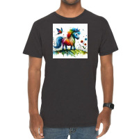 Horse 1 Vintage T-shirt | Artistshot