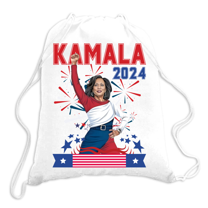 Kamala 2024 Drawstring Bags | Artistshot