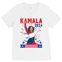 Kamala 2024 V-neck Tee | Artistshot