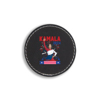 Kamala 2024 Round Leatherette Patch | Artistshot