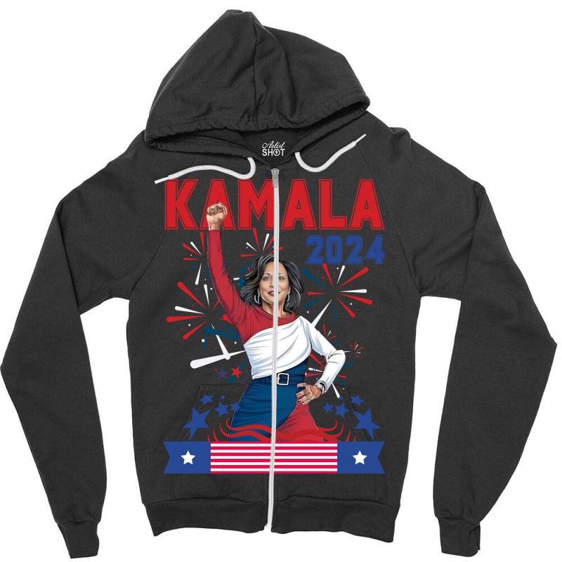 Kamala 2024 Zipper Hoodie | Artistshot