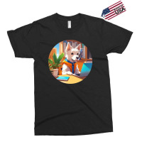 Dog Busy At The Computer Exclusive T-shirt | Artistshot