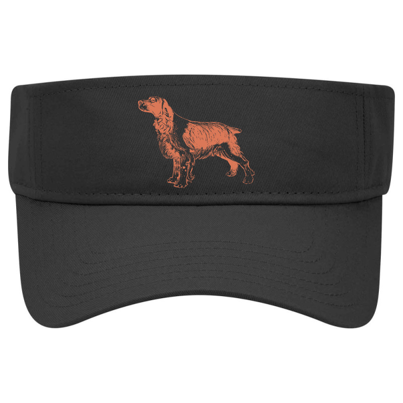 Spaniel Dog Visor hat by HRC Design | Artistshot