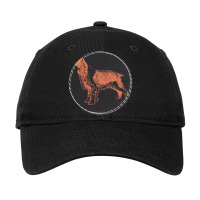 Spaniel Dog Adjustable Cap - Leatherette Patch | Artistshot