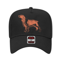 Spaniel Dog Adjustable Baseball Cap | Artistshot