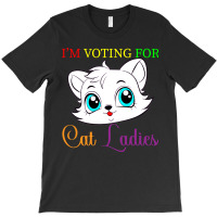 Cat Ladies For Kamala Harris T-shirt | Artistshot