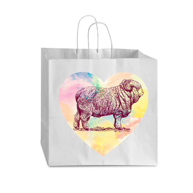 Merino Ram Vogue Paper Bag - 16 X 6 X 12 | Artistshot