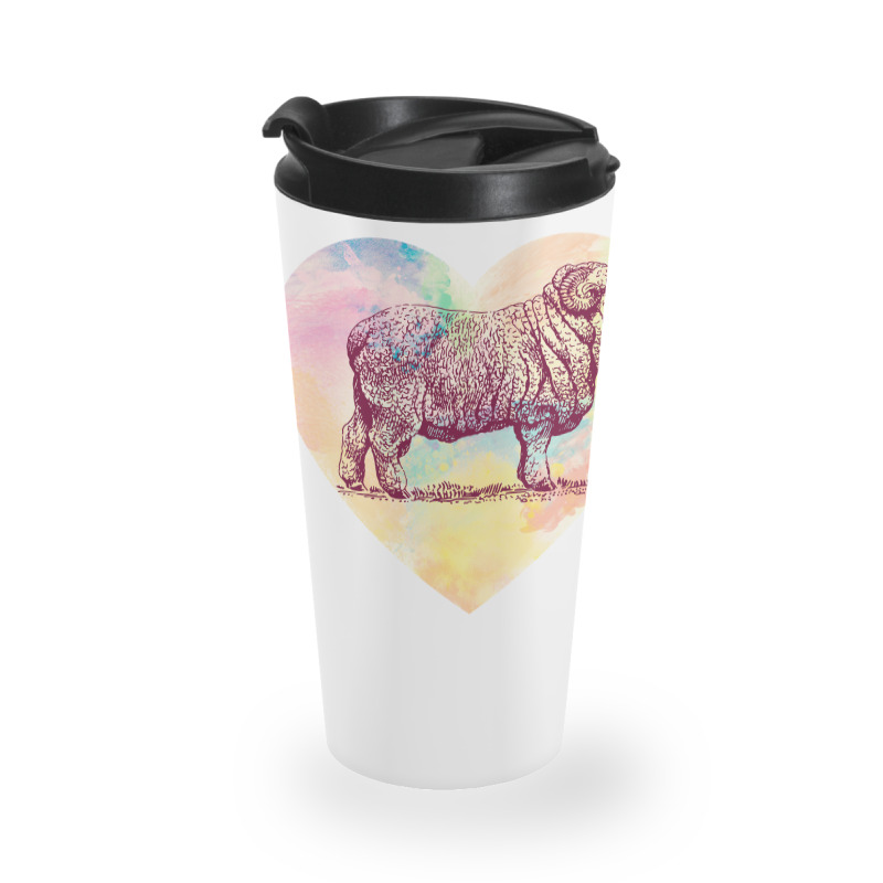 Merino Ram Travel Mug | Artistshot